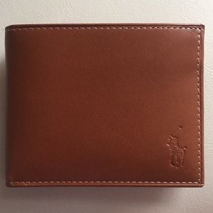 Ralph Lauren leather bifold wallet